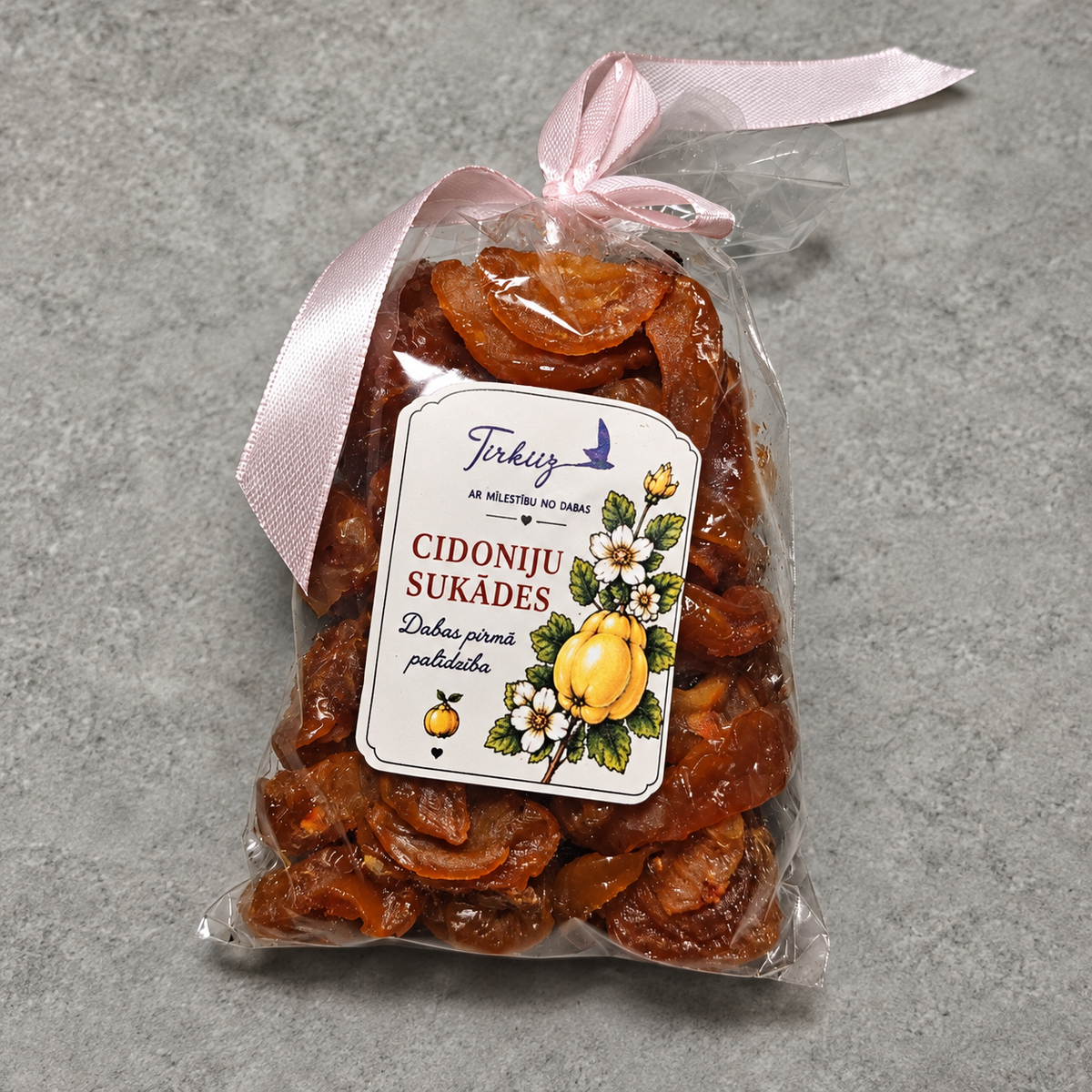 Lielogu cidoniju sukādes — 140 g